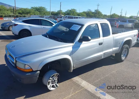 2004 Dodge Dakota из США, поврежденный, VIN 1D7HG12KX4S677074